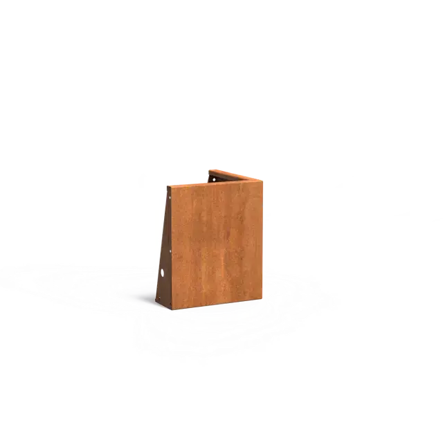 Nieuw binnengekomen | Cortenstaal KeerwandenKeerwand 600500 x 500 x 600 mm