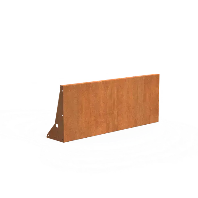Cortenstaal KeerwandenKeerwand 6001500 x 300 x 600 mm - Direct van de fabrikant