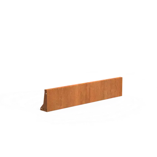Cortenstaal KeerwandenKeerwand 3001500 x 150 x 300 mm - Uitverkoop