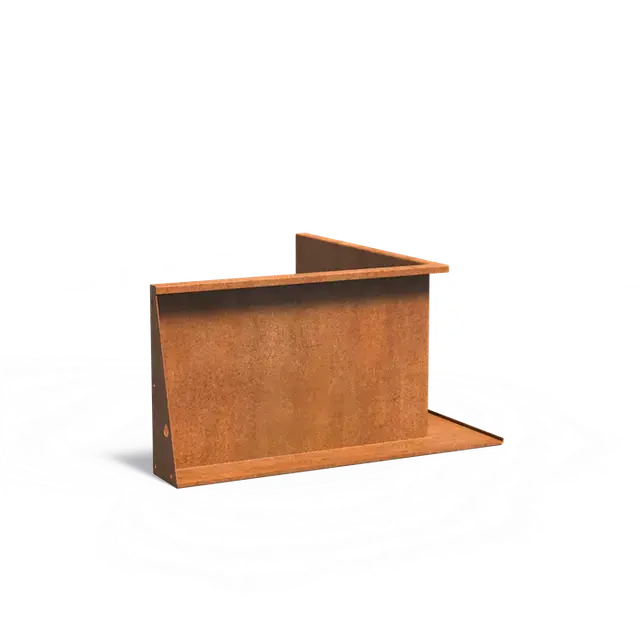 Cortenstaal KeerwandenKeerwand 6001000 x 1000 x 600 mm | Topkwaliteit