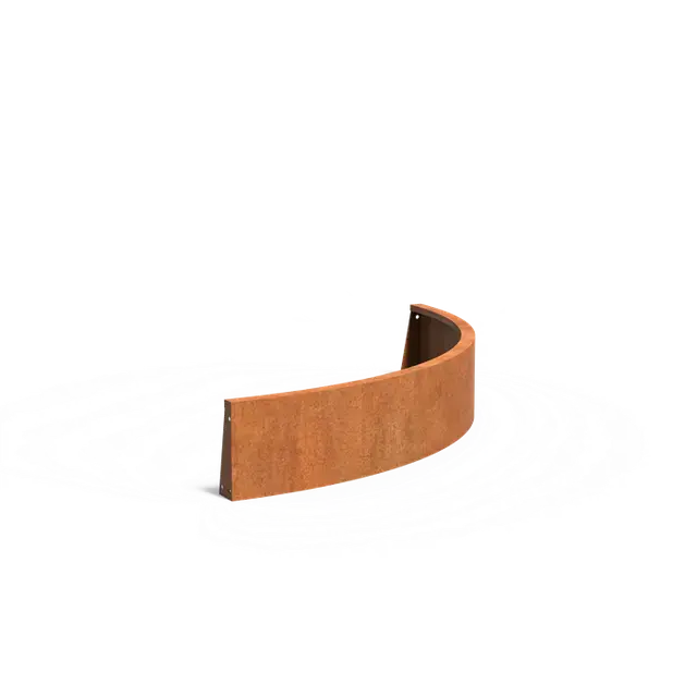 Cortenstaal KeerwandenKeerwand 3001500 x 1500 x 300 mm - Nieuw binnen