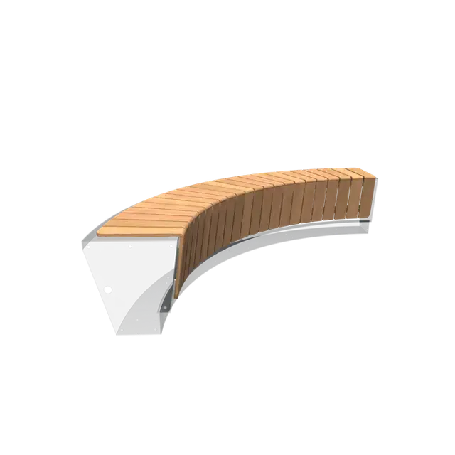 Hardhout KeerwandenZitting REVERT2587 x 830 x 358 mm | Scherp geprijsd