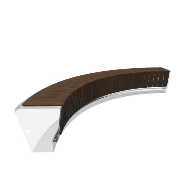 Direct leverbaar - Bamboe KeerwandenZitting REVERT3297 x 977 x 358 mm