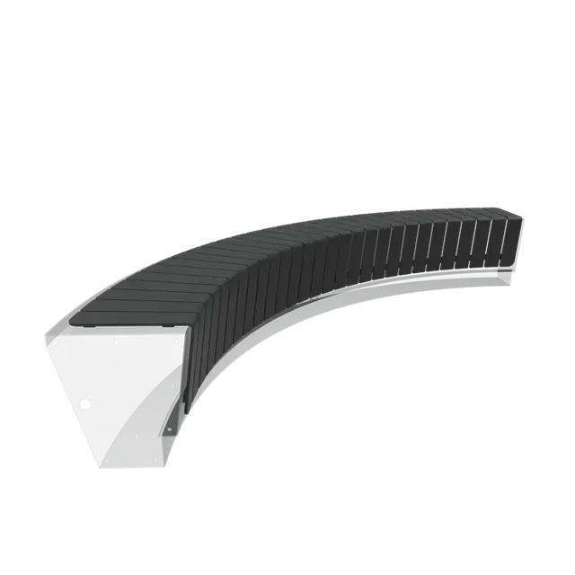 Bestseller - Aluminium KeerwandenZitting REVERT3298 x 974 x 353 mm