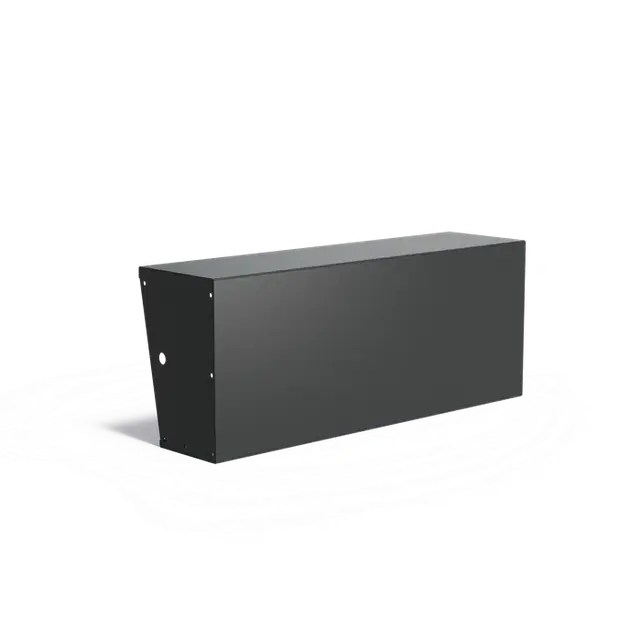 Aluminium KeerwandenKeerwand 600 met brede bovenrand1500 x 400 x 600 mm - Rechtstreeks van de fabrikant