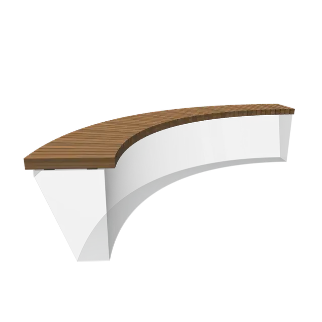 Kebony KeerwandenZitting1825 x 596 x 142 mm - Fabrieksprijs
