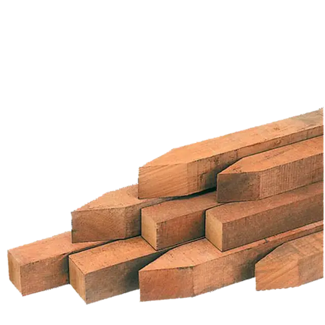 Hardhout Accessoires Piketpalen50 x 50 x 800 mm | Direct bestellen