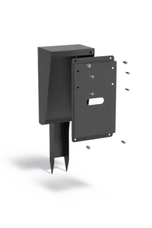 Aluminium Accessoires Aansluitpaal voor pompen198 x 173 x 677 mm - Hoge kwaliteit