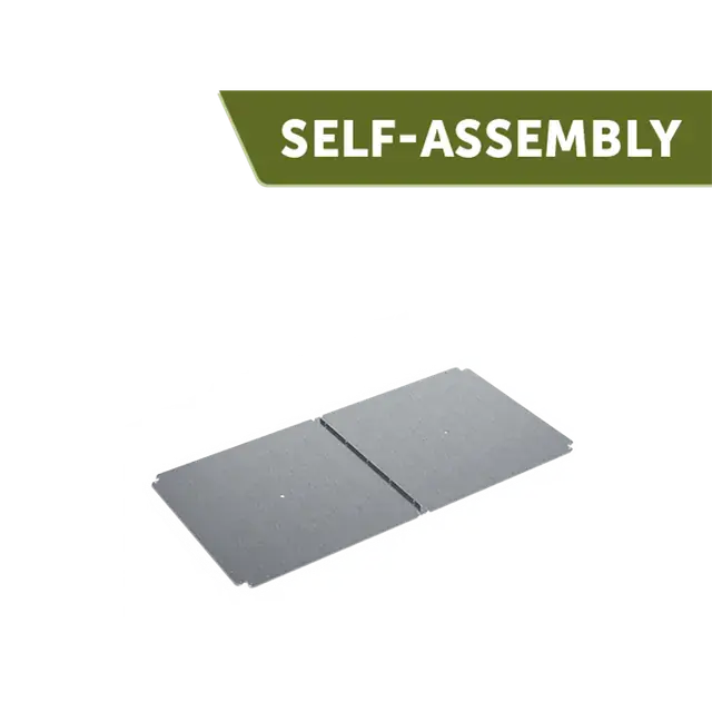 Bijna uitverkocht | Verzinkt staal Accessoires CARREZ connect bodemplaat2000 x 1000 x 20 mm