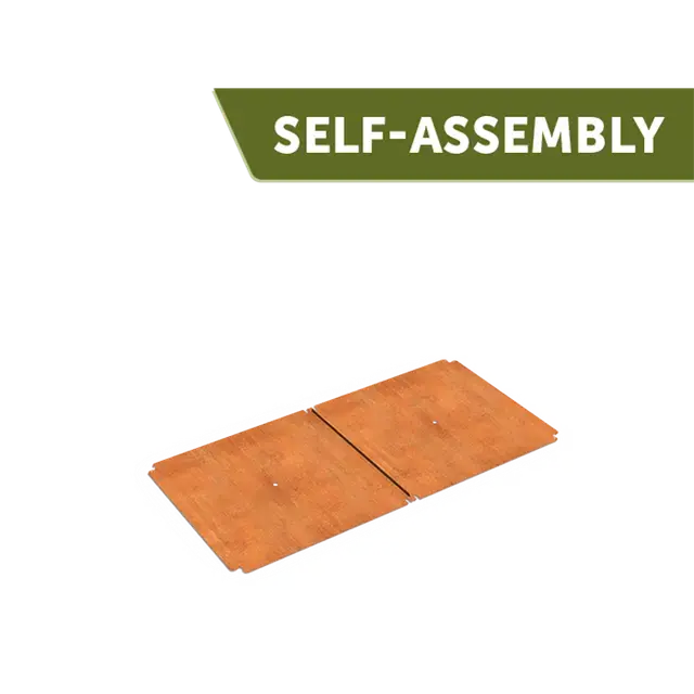 Cortenstaal Accessoires CARREZ connect bodemplaat2000 x 1000 x 20 mm | Online bestellen