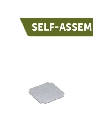 Actie loopt bijna af | Verzinkt staal Accessoires CARREZ connect bodemplaat500 x 500 x 2 mm