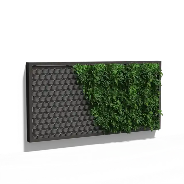 Actieprijs | Gecoat staal Verticaal groenHangend muursysteem4080 x 2000 x 200 mm