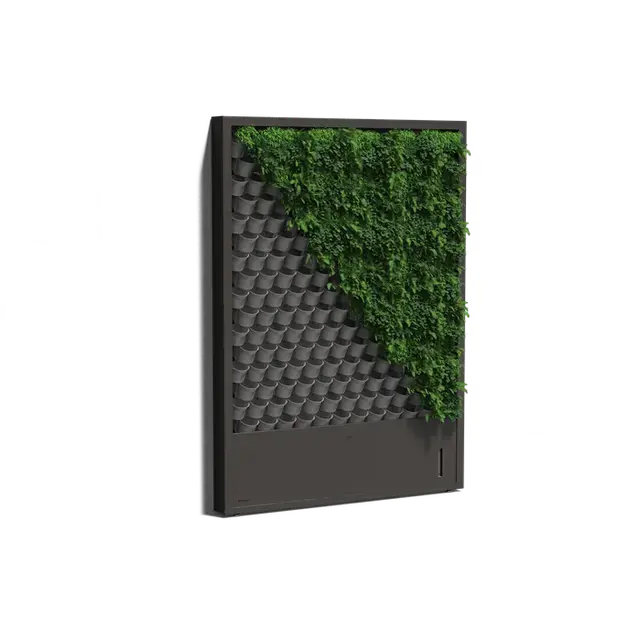 Beperkte voorraad - Gecoat staal Verticaal groenStaand muursysteem2150 x 200 x 2920 mm