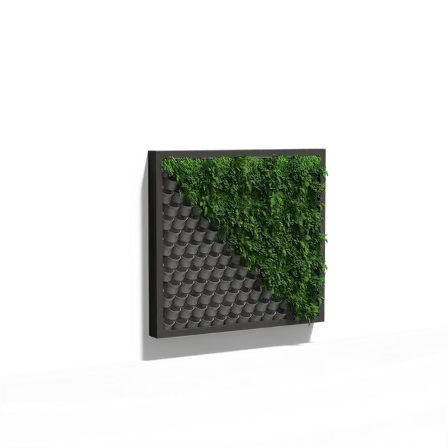 Gecoat staal Verticaal groenHangend muursysteem2150 x 2000 x 200 mm - Nu beschikbaar