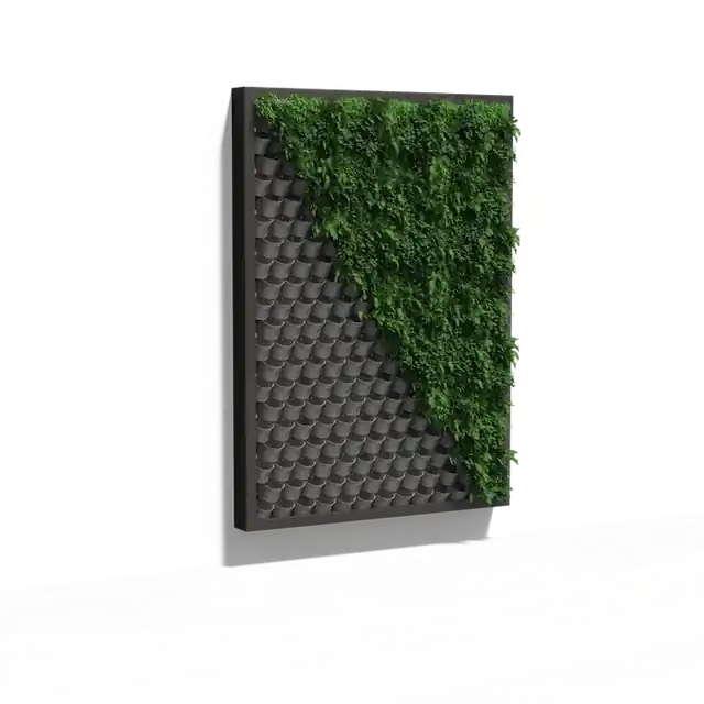 Gecoat staal Verticaal groenHangend muursysteem2150 x 3000 x 200 mm - Veel voordeel