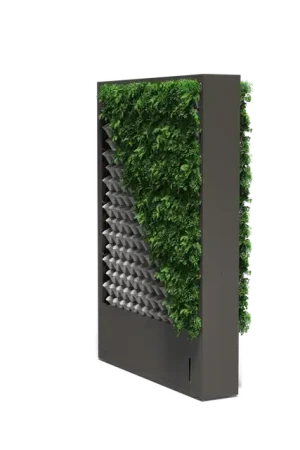 Zolang de voorraad strekt | Gecoat staal Verticaal groenVrijstaand systeem2150 x 400 x 2920 mm