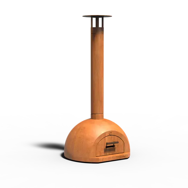 Veel gekozen - Cortenstaal CookingDOME800 x 750 x 1680 mm