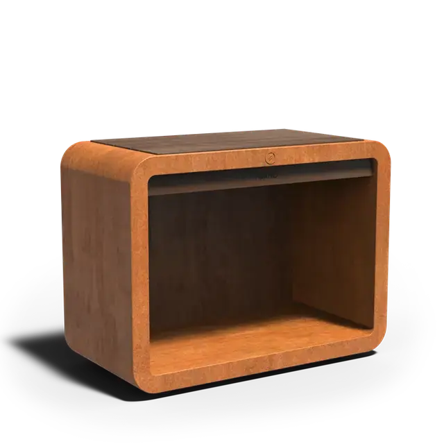 Bespaar nu | Cortenstaal CookingSTATION Standaard1190 x 600 x 900 mm
