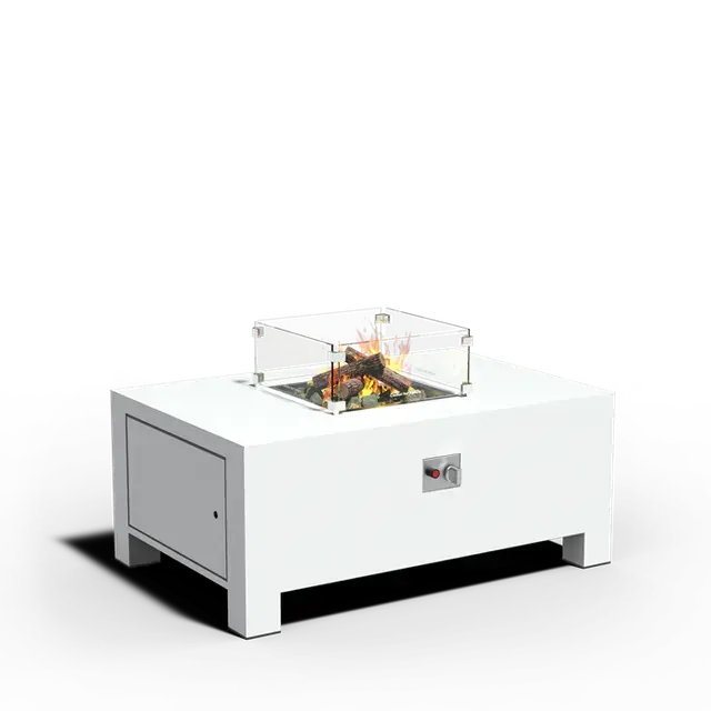 Direct beschikbaar - Aluminium VuurtafelsBRANN Standaard1200 x 800 x 500 mm
