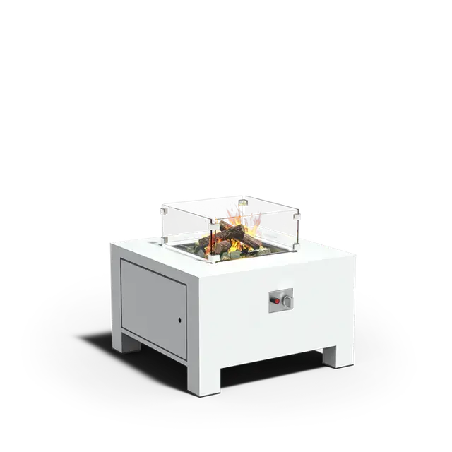 Aluminium VuurtafelsBRANN Standaard800 x 800 x 500 mm - Bespaar nu