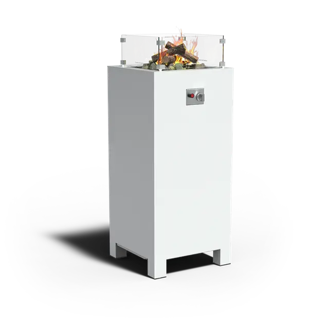 Vanaf nu beschikbaar | Aluminium VuurtafelsBRANN Standaard550 x 550 x 1200 mm