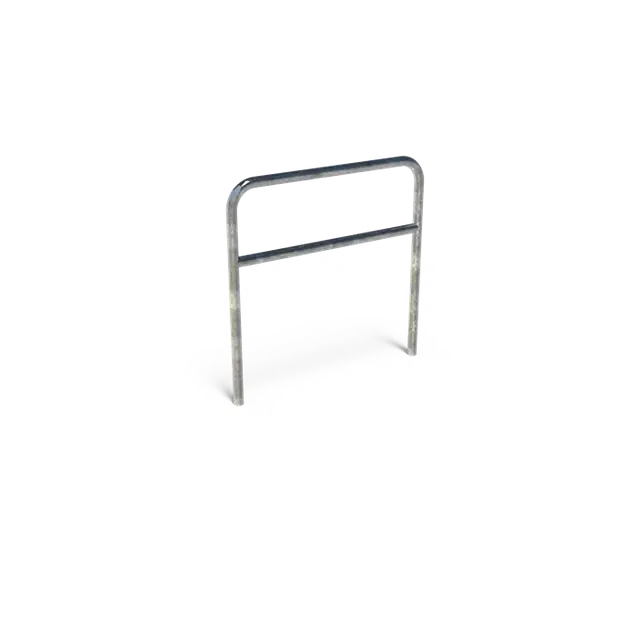 Verzinkt staal FietsbeugelsAROS afgeronde hoek met duikelstang1050 x 150 x 1070 mm - Koopje