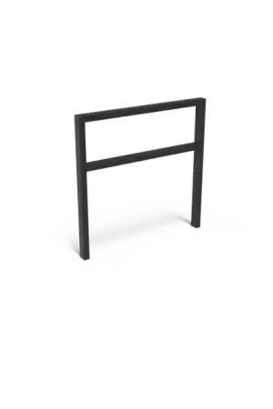 Zojuist toegevoegd - Gecoat staal FietsbeugelsAROS met duikelstang1050 x 150 x 1070 mm