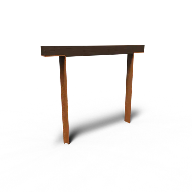 Cortenstaal FietsbeugelsBORG standaard1200 x 150 x 1084 mm | Scherpe prijs