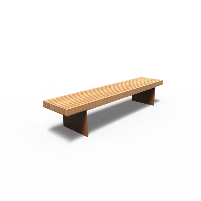Cortenstaal BankenBORG zonder rugleuning2300 x 490 x 600 mm - Goed beoordeeld