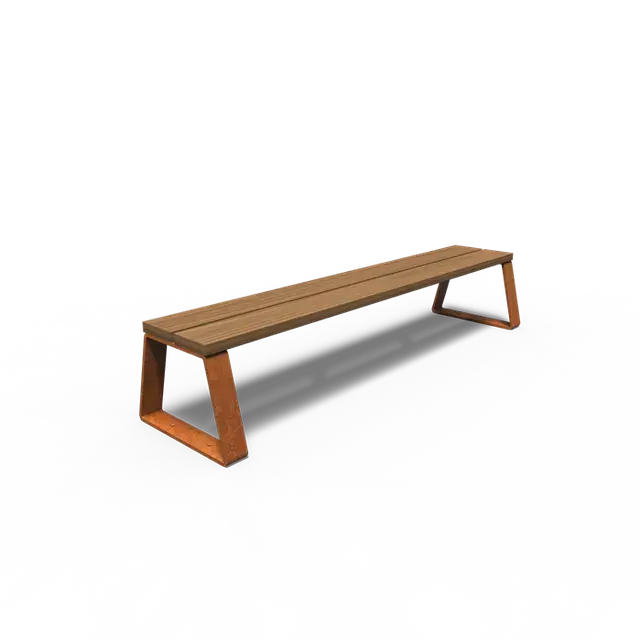 Cortenstaal BankenMIO zonder rugleuning2300 x 575 x 450 mm - Net toegevoegd