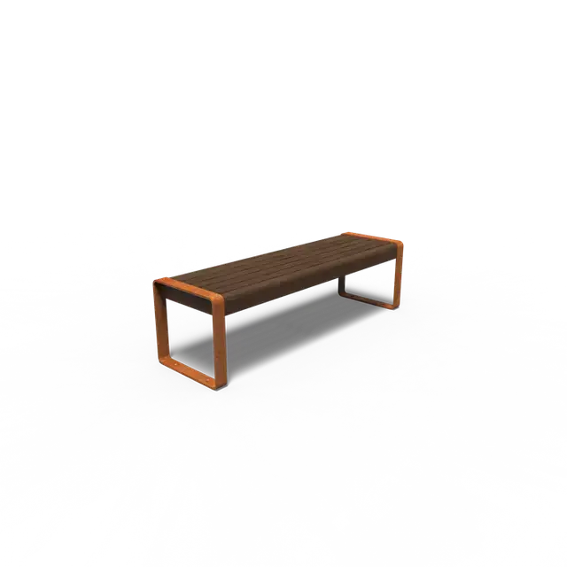 Profiteer nu | Cortenstaal BankenSTORR zonder rugleuning1500 x 440 x 430 mm