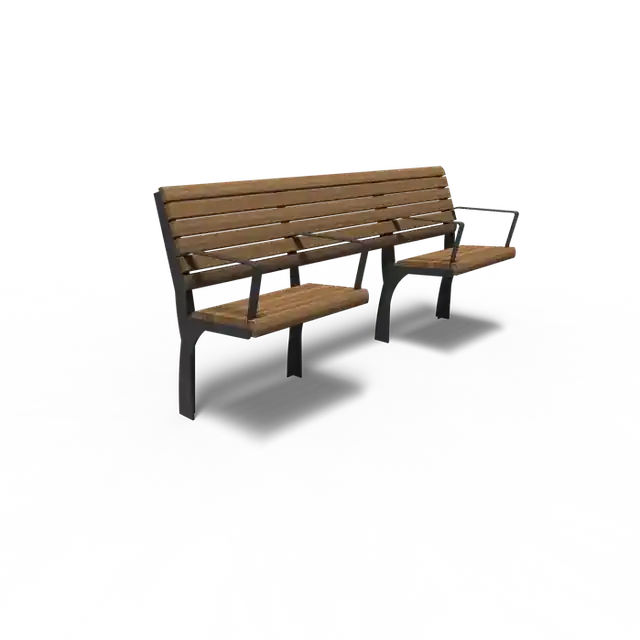 Gecoat staal BankenGRO seniorenbank2000 x 625 x 1110 mm - Online bestellen