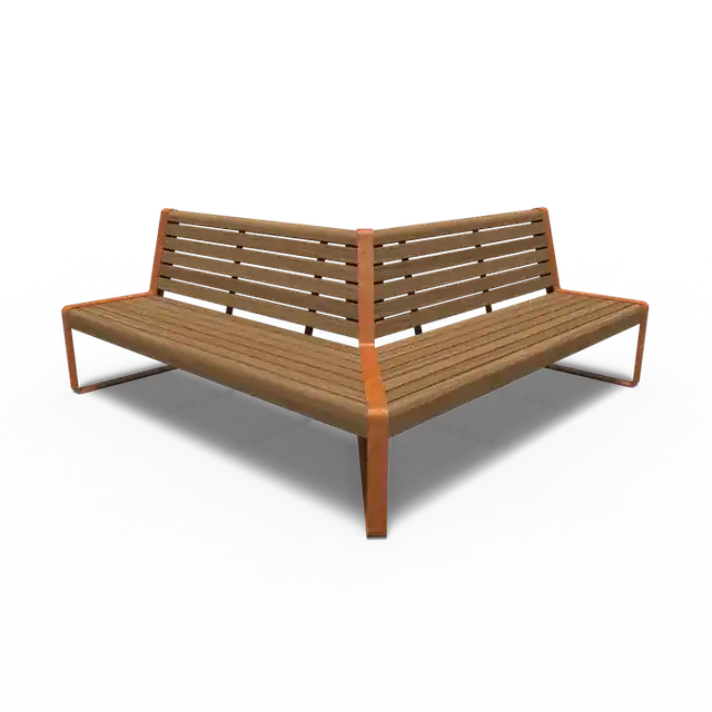 Cortenstaal BankenSTORR met rugleuning2000 x 2000 x 850 mm - Speciale aanbieding