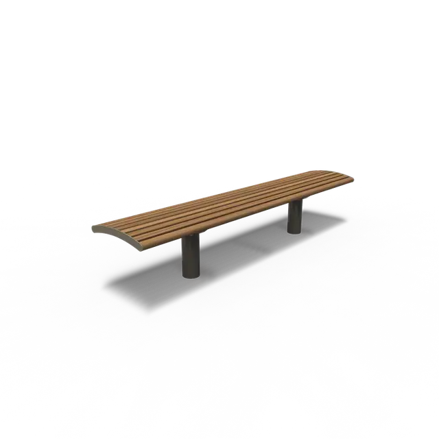 Gecoat staal BankenCOBE zonder rugleuning2300 x 472 x 600 mm | Actie