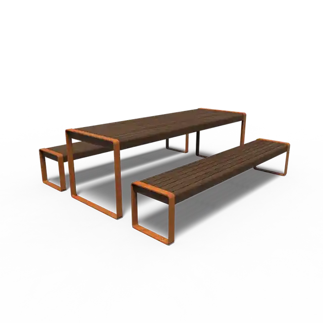 Cortenstaal PicknicksetsSTORR picknickset2300 x 2070 x 750 mm - Nu beschikbaar