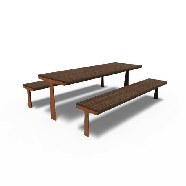 Klaar voor verzending - Cortenstaal PicknicksetsGRO picknickset2584 x 2070 x 905 mm