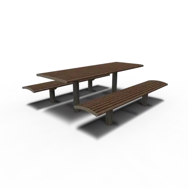 Aanrader | Gecoat staal PicknicksetsCOBE picknickset2300 x 2072 x 925 mm
