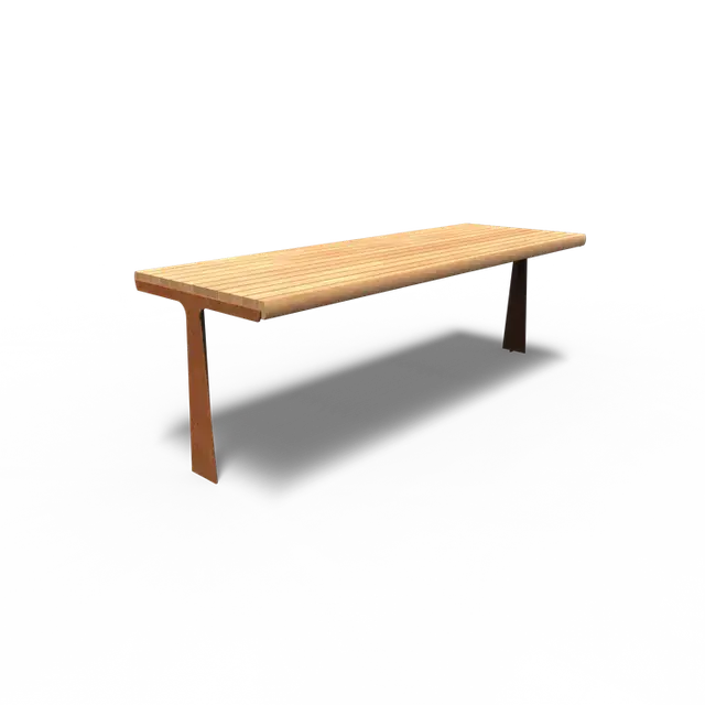 Vanaf nu beschikbaar - Cortenstaal TafelsGRO tafel2300 x 790 x 905 mm