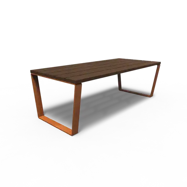 Snelle verzending | Cortenstaal TafelsMIO tafel2300 x 1030 x 760 mm