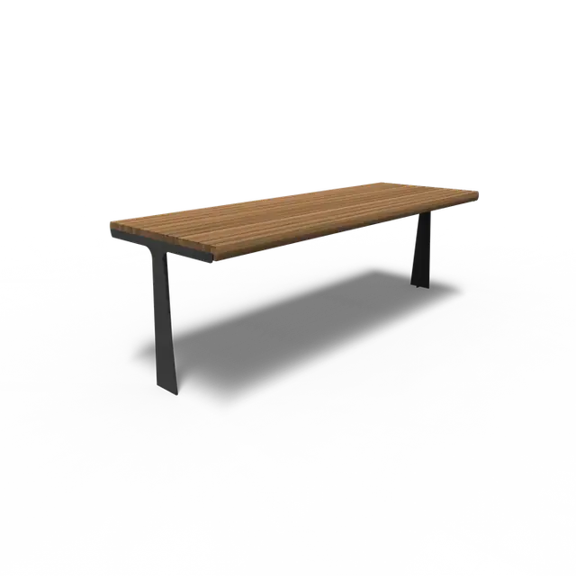 Gecoat staal TafelsGRO tafel2300 x 790 x 905 mm - Makkelijk bestellen