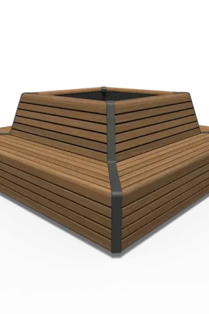 Zojuist toegevoegd - Aluminium GreenpointsSTORR met hoekbank2300 x 2300 x 850 mm