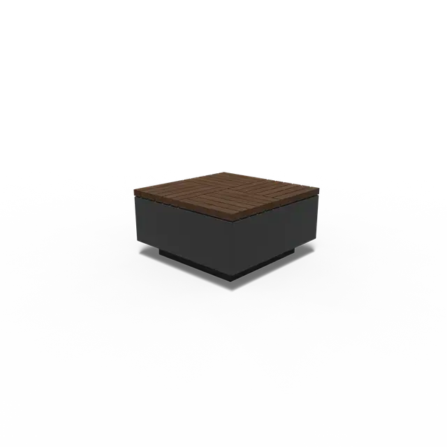 Aluminium HockersAROS vierkant850 x 850 x 450 mm | Outlet