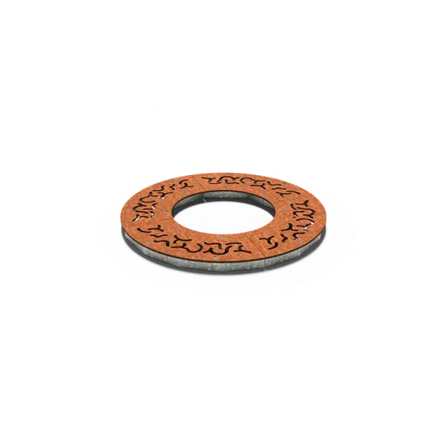 Cortenstaal Boomroosters en boombeschermingBoomrooster rond 980980 x 10 mm - Voorraad bijna op