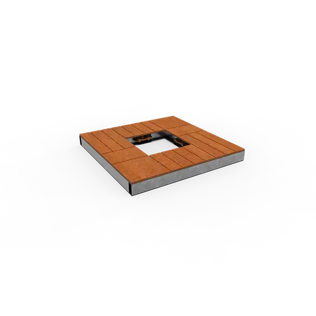 Premiumkwaliteit | Cortenstaal Boomroosters en boombeschermingBoomrooster Grid1195 x 1195 x 76 mm
