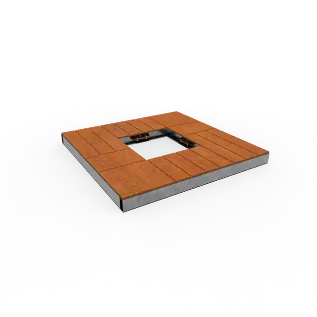 Cortenstaal Boomroosters en boombeschermingBoomrooster Grid1495 x 1495 x 76 mm | Veilige betaling