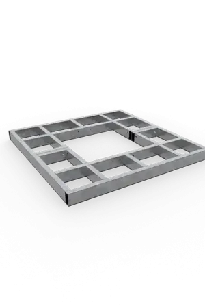 Actieprijs | Verzinkt staal Boomroosters en boombeschermingBoomrooster frame 15kN1500 x 1500 x 100 mm
