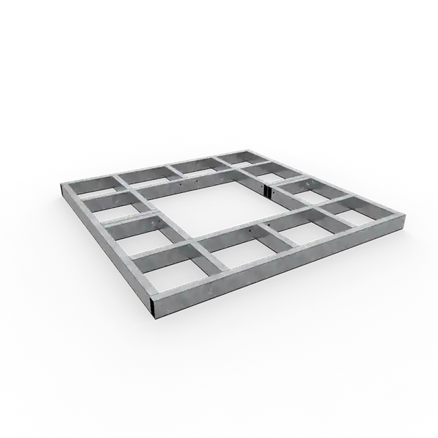 Prijsverlaging - Verzinkt staal Boomroosters en boombeschermingBoomrooster frame 15kN1800 x 1800 x 100 mm