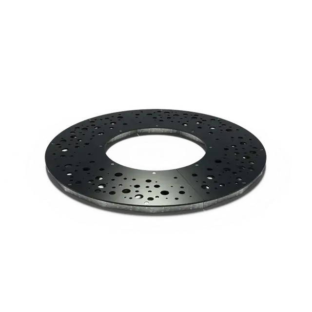 Gecoat staal Boomroosters en boombeschermingBoomrooster rond 14901490 x 10 mm - Nieuw gelanceerd