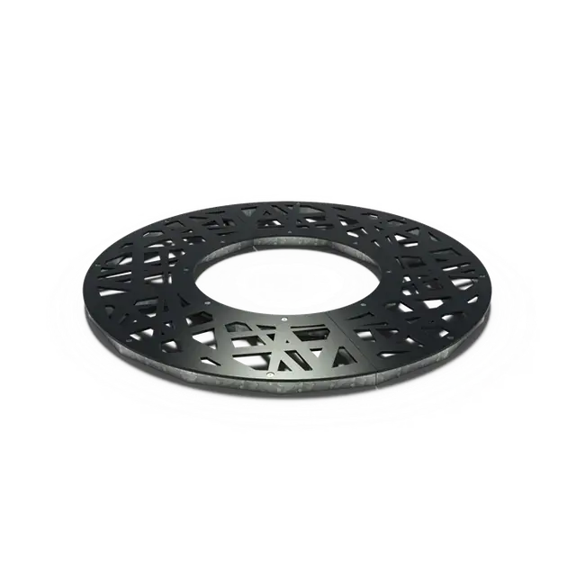 Direct bestellen | Gecoat staal Boomroosters en boombeschermingBoomrooster rond 14901490 x 10 mm