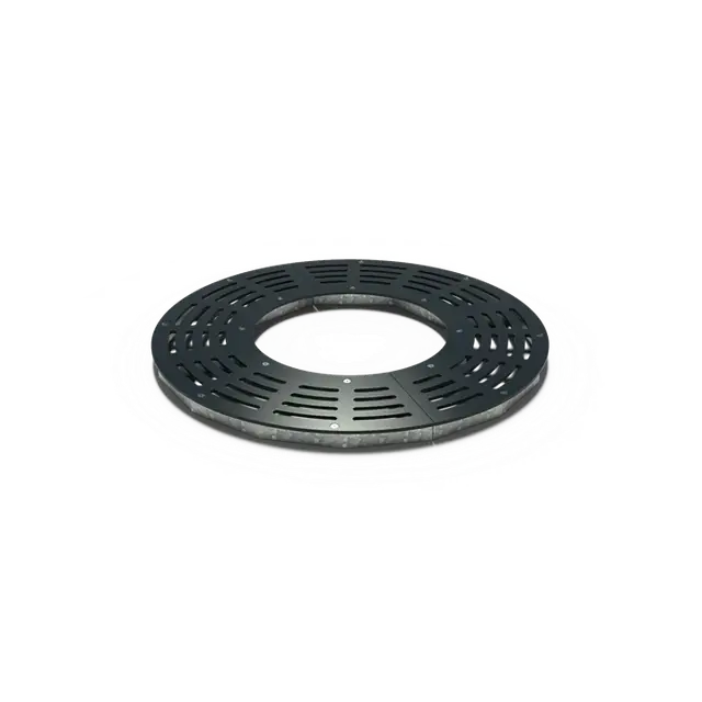 Pak je kans | Gecoat staal Boomroosters en boombeschermingBoomrooster rond 12001200 x 10 mm